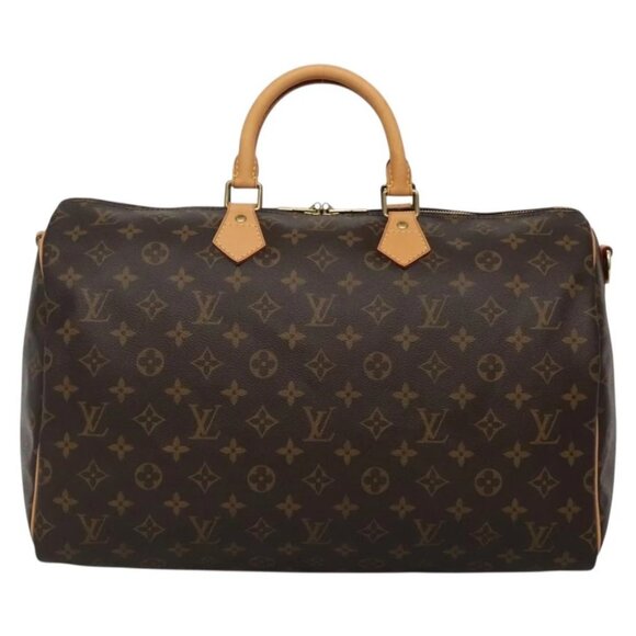 LOUIS VUITTON Monogram Speedy Bandouliere 40 Hand Bag - Picture 1 of 16